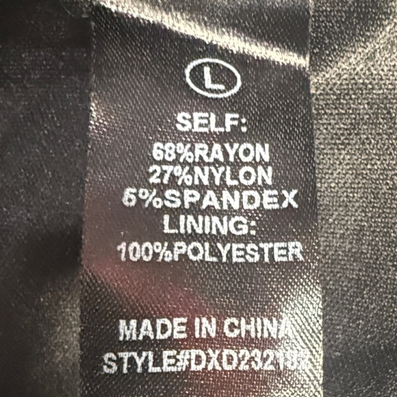 Elegant Black Studded Dress - Picture 8 of 9